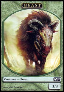 Beast Token (Green 3/3)