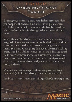 Rules Tip: Assigning Combat Damage