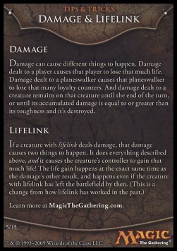 Rules Tip: Damage & Lifelink