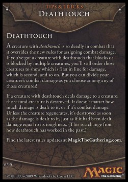 Rules Tip: Deathtouch