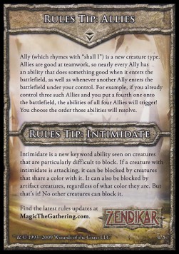 Rules Tip: Allies & Intimidate