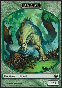 Beast Token (Green 4/4)