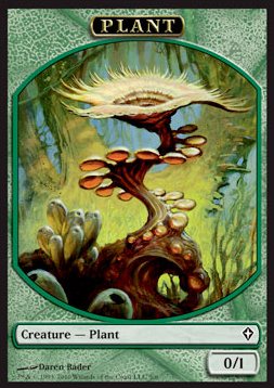 Plant Token (Green 0/1)