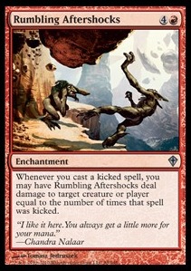 Rumbling Aftershocks