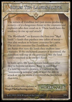 Rules Tip: Lands Alive