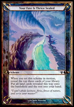Your Fate Is Thrice Sealed
