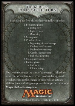 Rules Tip: Parts of the Turn