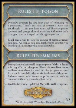 Rules Tip: Poison & Emblems