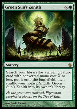 Green Sun's Zenith