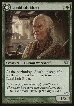 Lambholt Elder / Silverpelt Werewolf