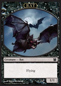 Bat Token (Black 1/1)