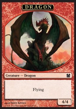 Dragon Token (Red 4/4)