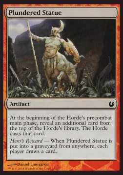 Plundered Statue