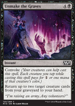 Unmake the Graves