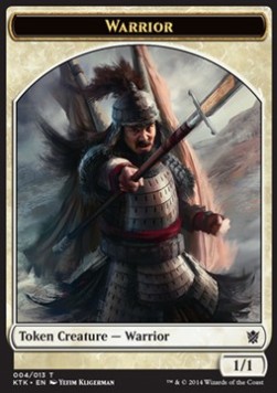Warrior Token (White 1/1)
