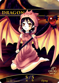 Dragon Token (Red 5/5)