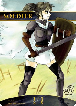 Soldier Token (White 1/1)