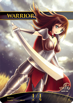 Warrior Token (White 1/1)