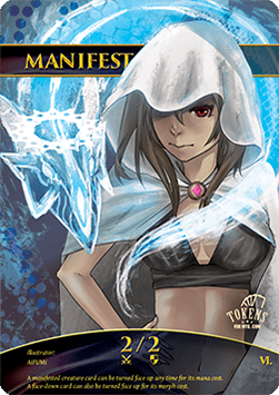 Manifest Token (Colorless 2/2)
