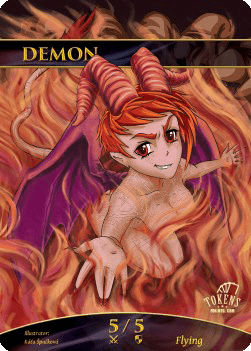 Demon Token (Black 5/5)