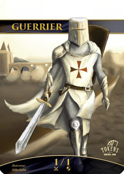 Warrior Token (White 1/1)
