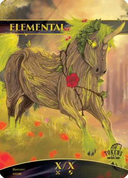 Elemental Token (Green */*)