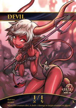 Devil Token (Red 1/1)
