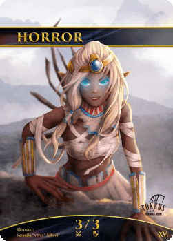 Horror Token (Black 3/3)