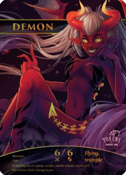 Demon Token (Black 6/6)
