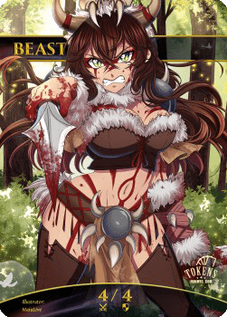 Beast Token (Green 4/4)