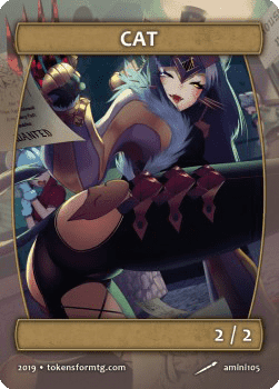 Cat Token (White 2/2)