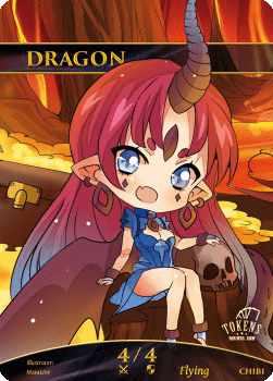 Dragon Token (Red 4/4)