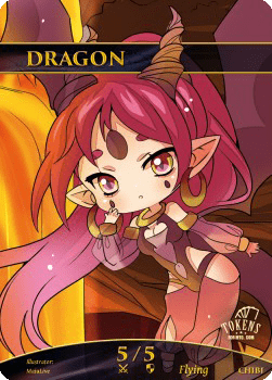 Dragon Token (Red 5/5)