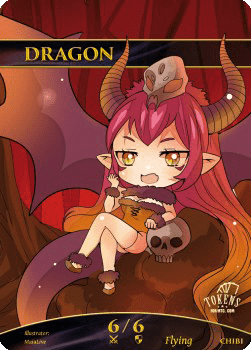 Dragon Token (Red 6/6)