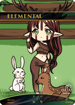 Elemental Token (Green */*)