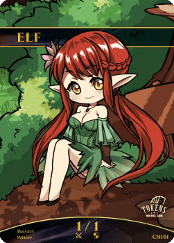 Elf Token (Green 1/1)
