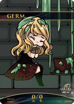 Germ Token (Black 0/0)