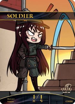 Soldier Token (White 1/1)