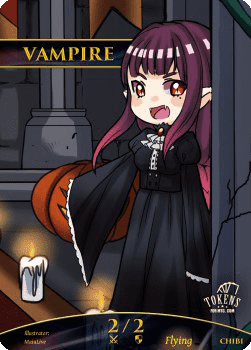 Vampire Token (Black 2/2)