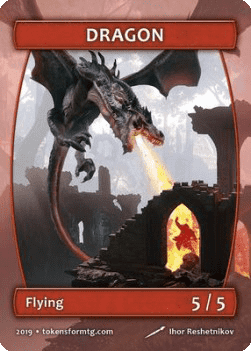 Dragon Token (Red 5/5)