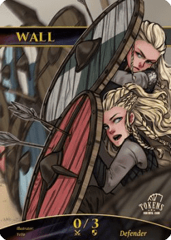 Wall Token (White 0/3)