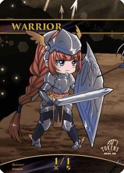 Warrior Token (White 1/1)