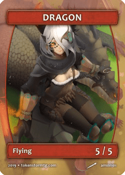 Dragon Token (Red 5/5)