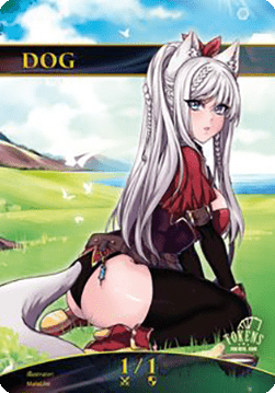 Dog Token (White 1/1)