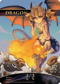 Dragon Token (Red 2/2)