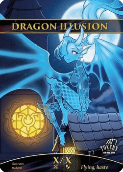 Dragon Illusion Token (Red */*)