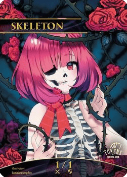 Skeleton Token (Black 1/1)