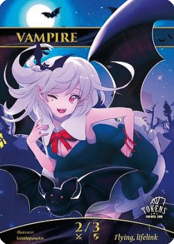 Vampire Token (Black 2/3)
