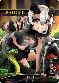Badger Token (Green 3/3)