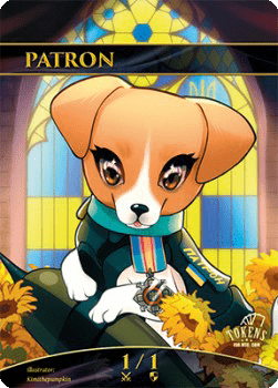 Dog Token (White 1/1)